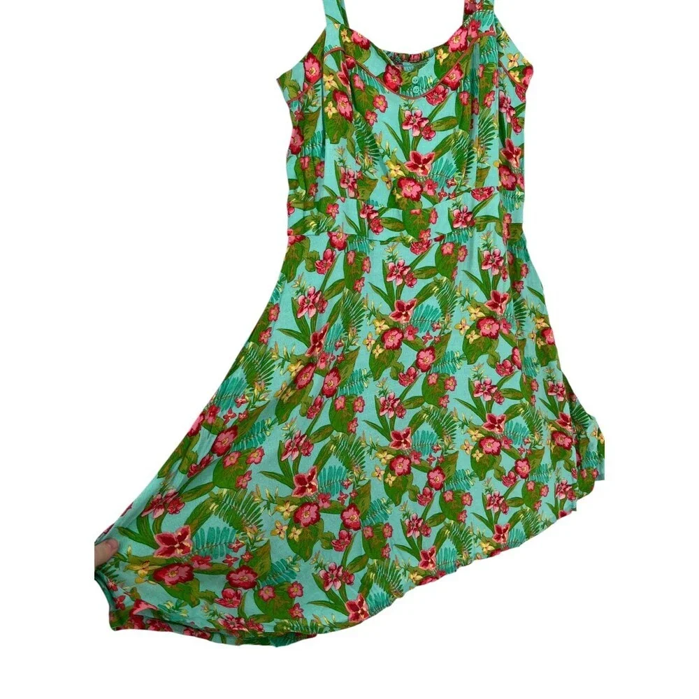 Matilda Jane Dress Girl's Size 14 By The Bay Floral Smocked Midi Cottagecore